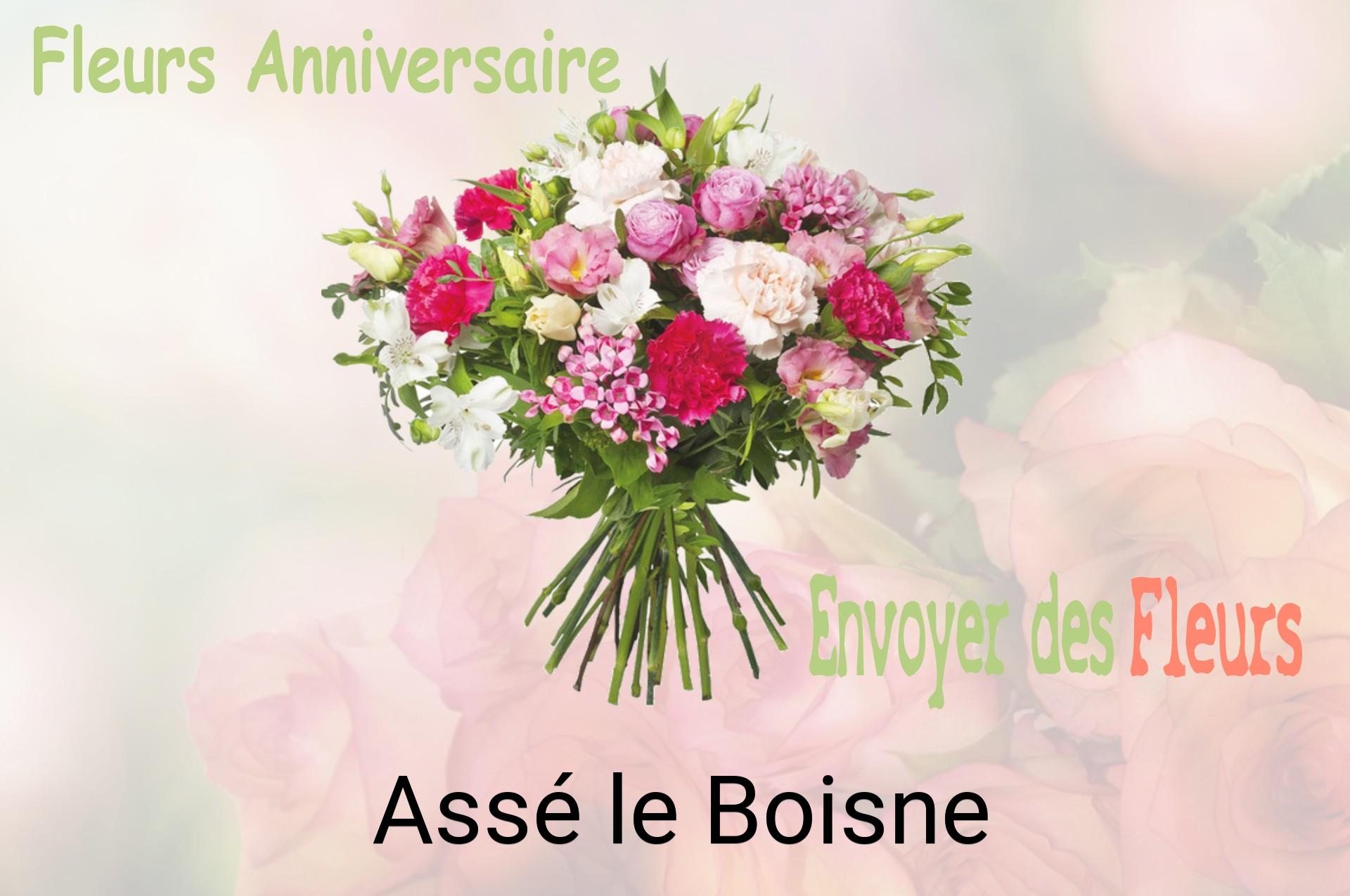Bouquet de fleurs d’anniversaire livré à Assé-le-Boisne